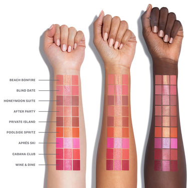 CheekThrills_Armswatch | Cheek Thrills Multi-Finish Face Trio 10-Piece Collection | Secondary image