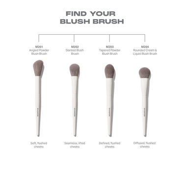 M202 Slanted Blush Brush