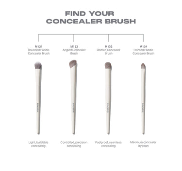 M134 Pointed Paddle Concealer Brush