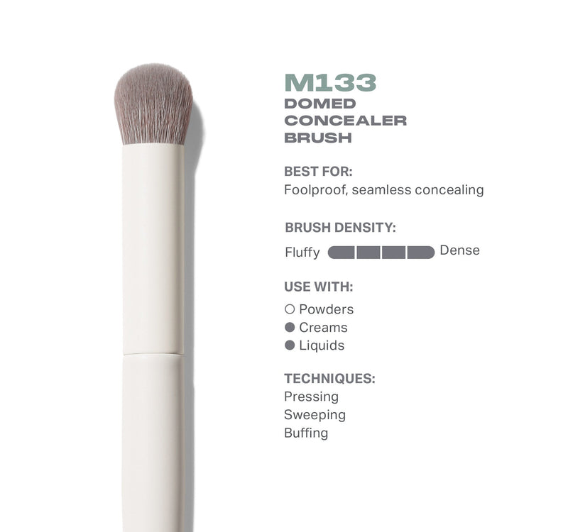 M133 Domed Concealer Brush - Image 3 out of 5