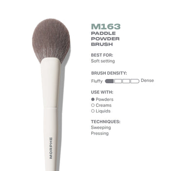 M163 Paddle Powder Brush