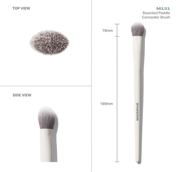 M131 Rounded Paddle Concealer Brush