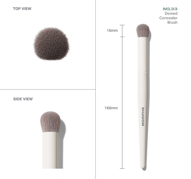 M133 Domed Concealer Brush - Image 4 out of 5