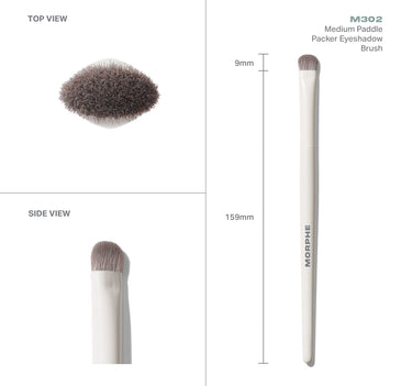 M302 Medium Paddle Packer Eyeshadow Brush
