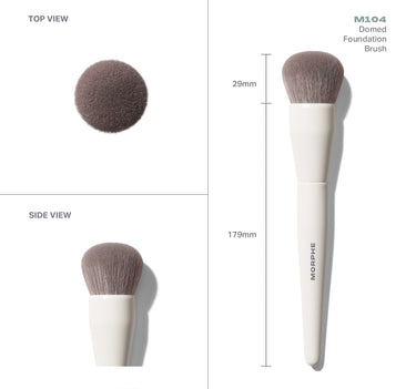 M104 Domed Foundation Brush
