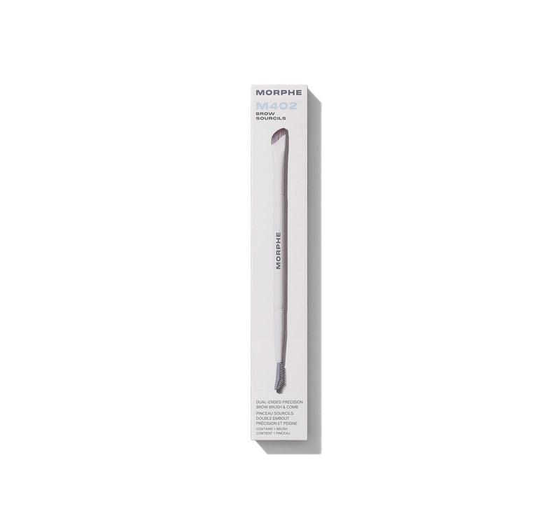 M402 Dual-Ended Precision Brow Brush & Comb - Image 2 out of 5