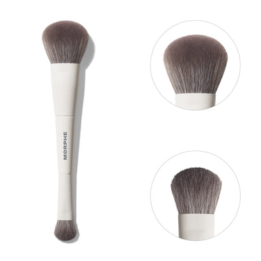 M100 Dual-Ended Foundation & Concealer Brush | M100 Dual-Ended Foundation & Concealer Brush | Secondary image