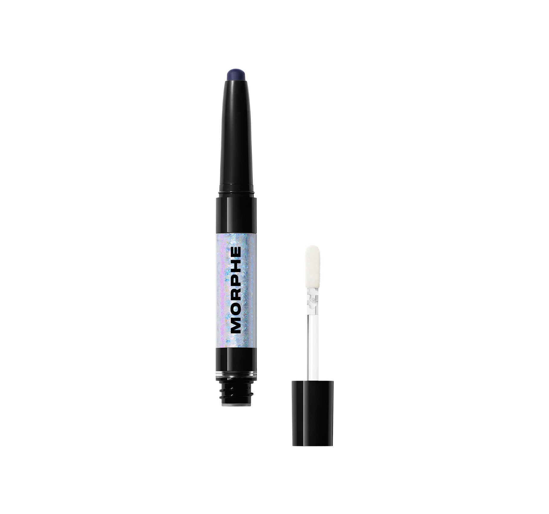 Mixed Signals Dual-Ended Cream & Liquid Shadow Stick - Flirtatious / Faithful - open