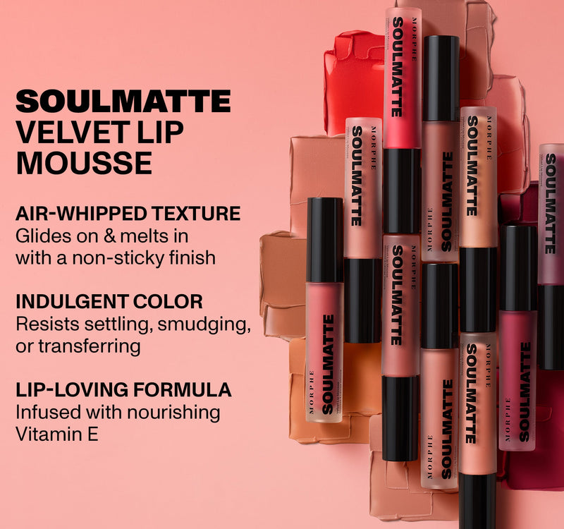 Soulmatte Velvet Lip Mousse - Honey - Image 5 out of 5