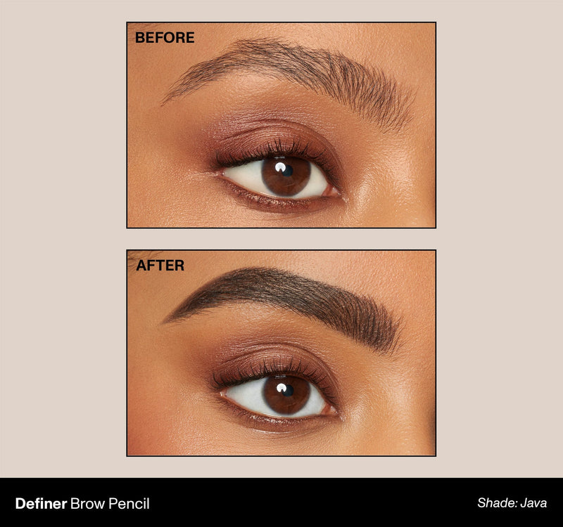 Definer Dual-Ended Brow Pencil & Spoolie - Java - Image 5 out of 11