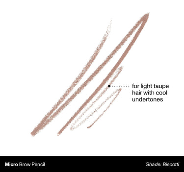 Micro Brow Pencil shade: Biscotti | for light taupe hair with cool undertones {Biscotti}
