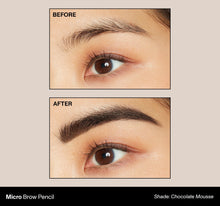 Micro Brow Pencil shade: Chocolate Mousse | Before & After-view-6
