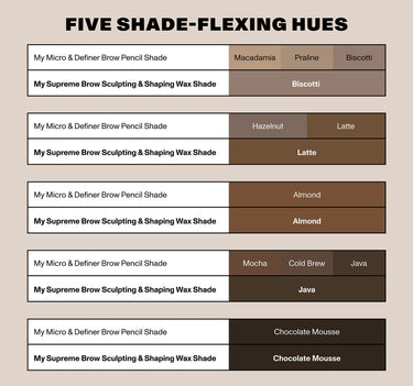 FIVE SHADE-FLEXING HUES {Almond}