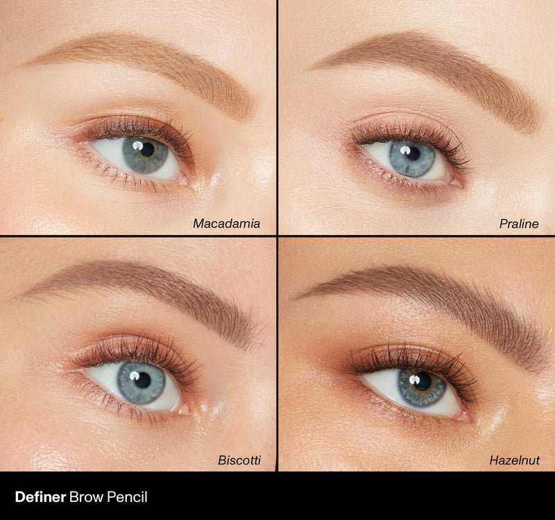 Definer Dual-Ended Brow Pencil & Spoolie - Praline - Image 3 out of 11