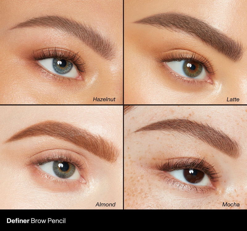 Definer Dual-Ended Brow Pencil & Spoolie - Mocha - Image 3