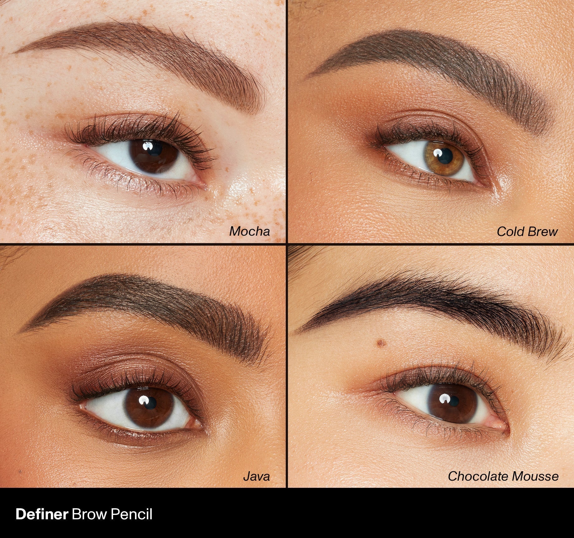 Definer Dual-Ended Brow Pencil & Spoolie - Chocolate Mousse - Image 3