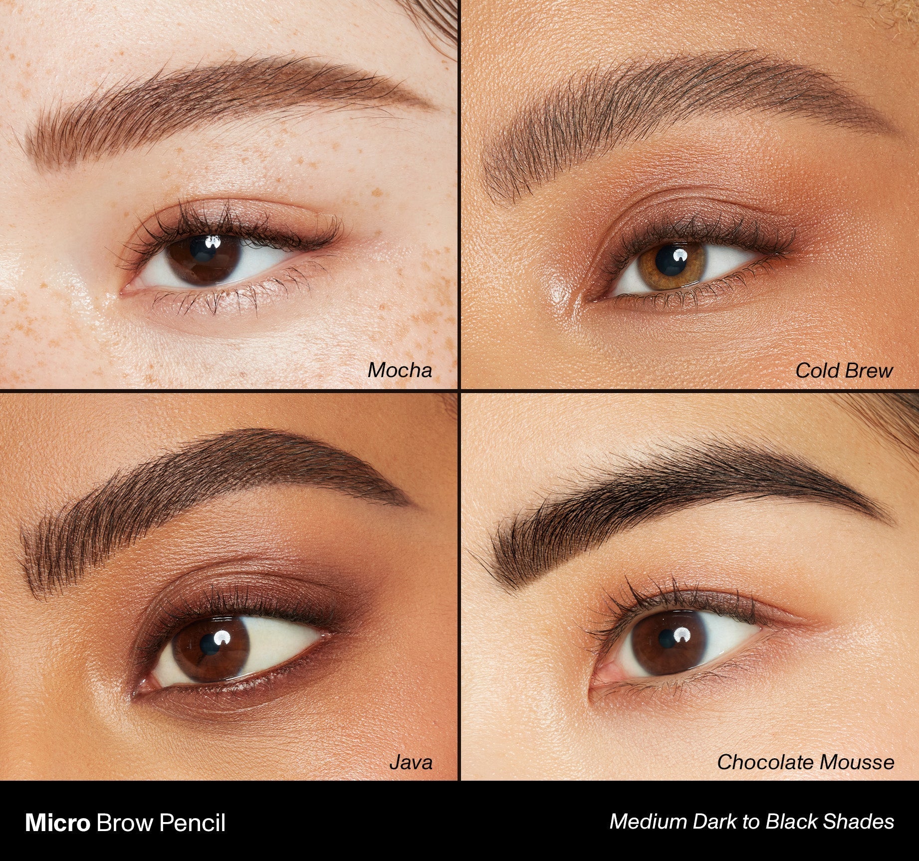 Cold & Dual-Ended | Brew Morphe, Micro Brow Spoolie Pencil