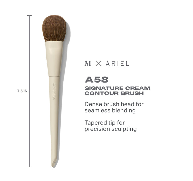 Morphe X Ariel A58 Signature Cream Contour Brush - Image 4 out of 6