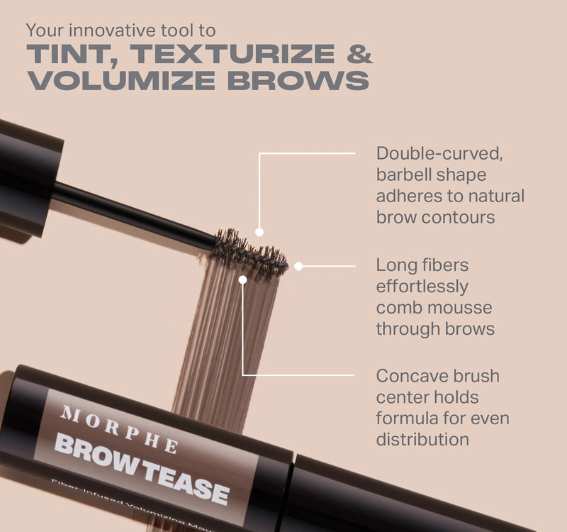 Brow Tease Fiber-Infused Volumizing Mousse - Hazelnut - Image 4