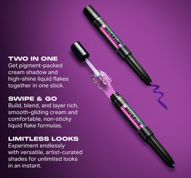 Mixed Signals Dual-Ended Cream & Liquid Shadow Stick - Self-Aware / Don