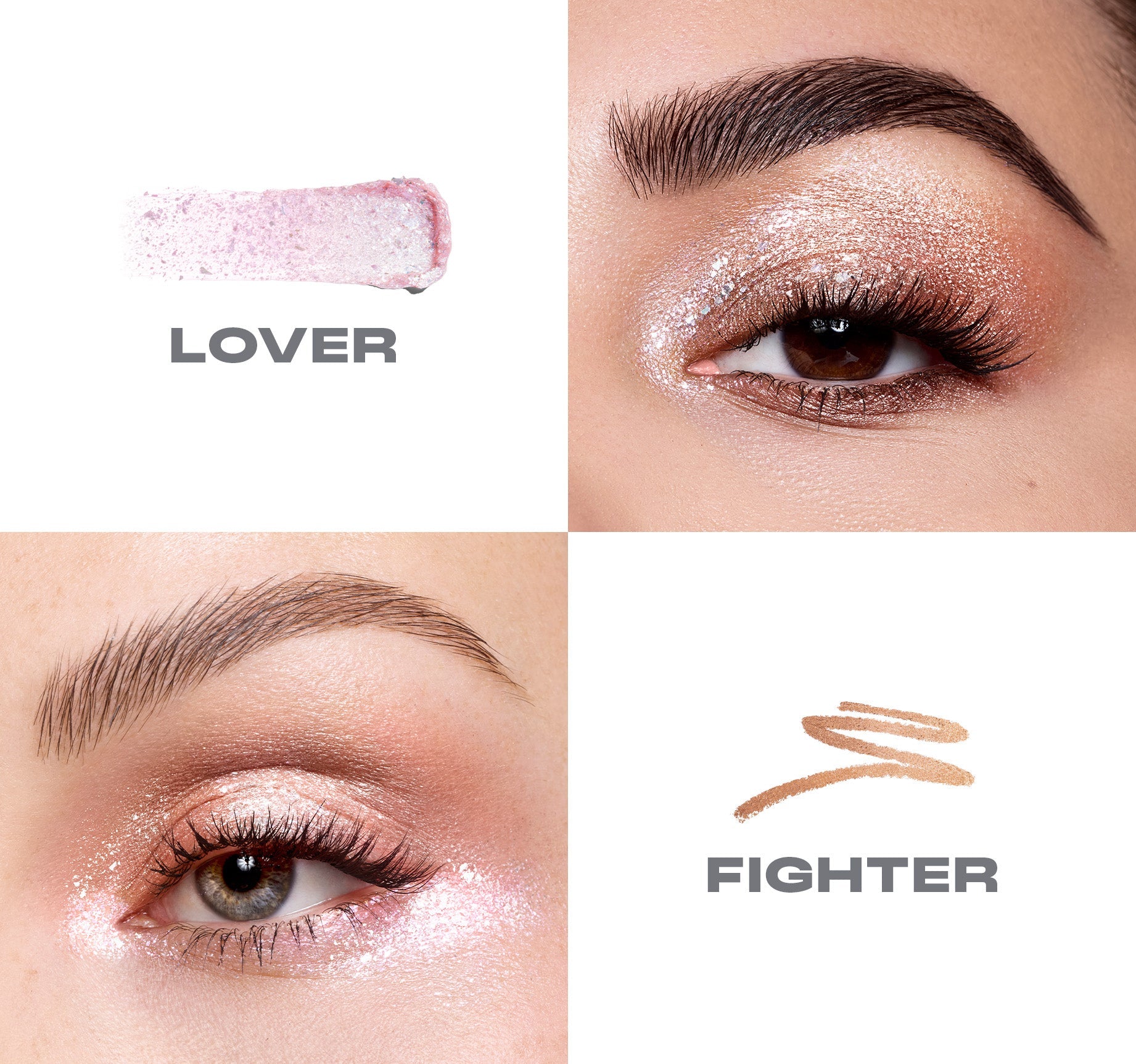 Mixed Signals Dual-Ended Cream & Liquid Shadow Stick - Lover