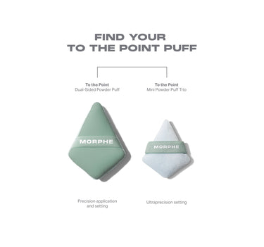 To the Point Dual-Sided Powder Puff