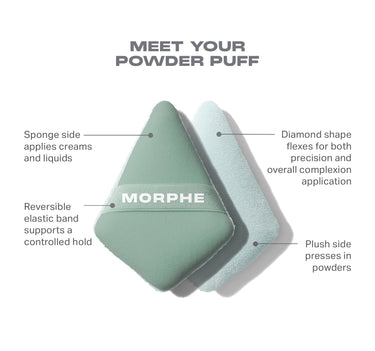 To the Point Dual-Sided Powder Puff