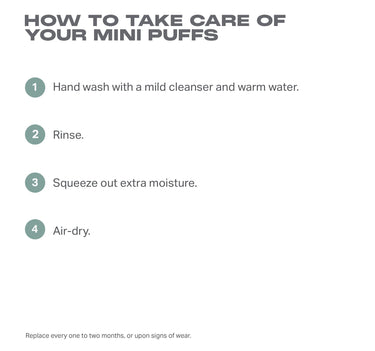 Cloud Cushion Mini Puff Trio