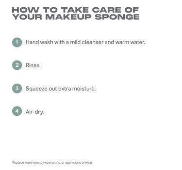 One & Done Multifunctional Makeup Sponge