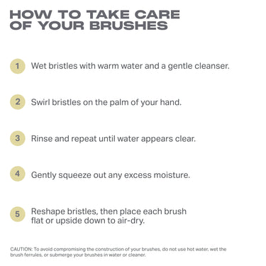 Buttery Blends M104 Domed Foundation Brush