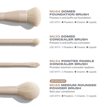 Custom Blends 12-Piece Face & Eye Brush Set