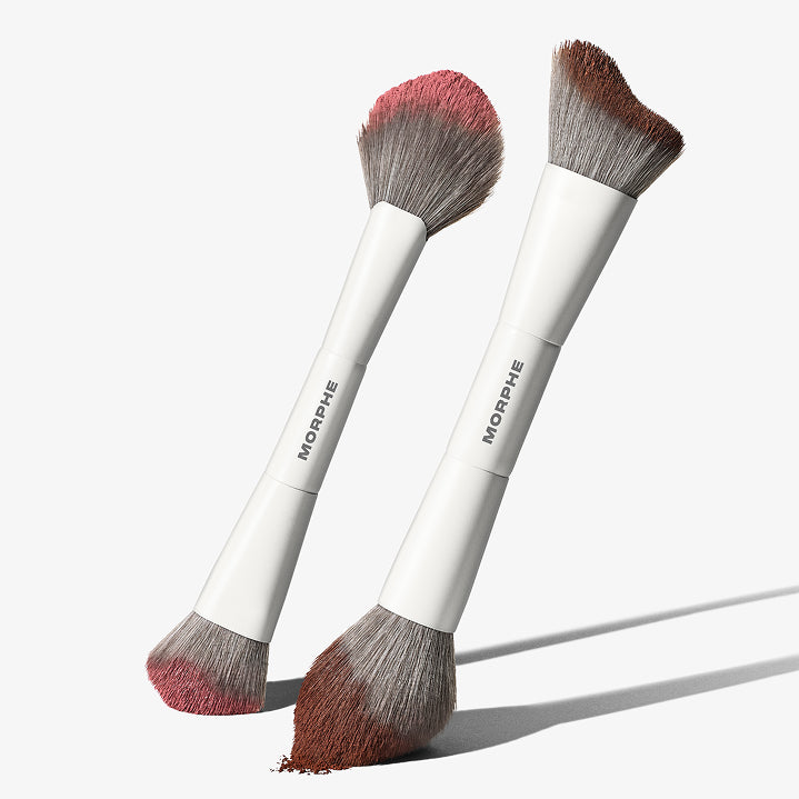 ボディ・フェイスケア ARTISTIC&Co. HIGH LINE THE MFIP BRUSH M240 Dual-Ended Cream & Powder Sculpt Brush – MorpheEU
