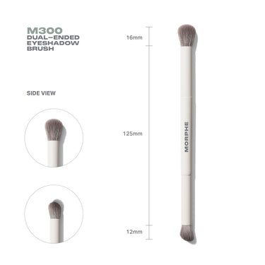 M300 Dual-Ended Eyeshadow Brush