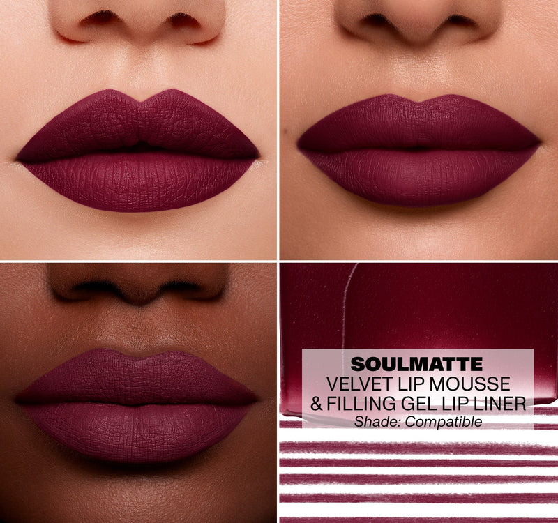 Soulmatte Velvet Lip Mousse - Compatible - Image 4 out of 6