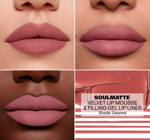 Soulmatte Filling Gel Lip Liner - Dearest | Morphe