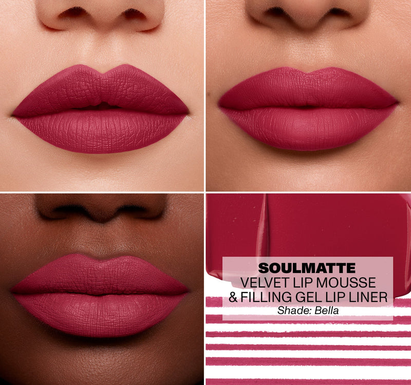 Soulmatte Velvet Lip Mousse - Bella - Image 4