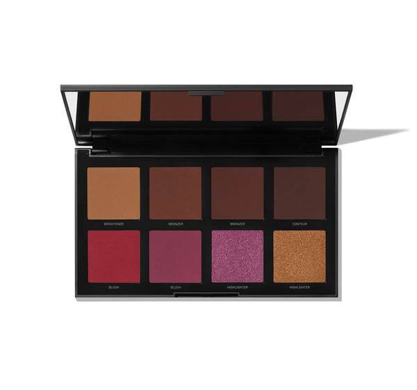 8D Deep Glam Complexion Pro Face Palette - Product