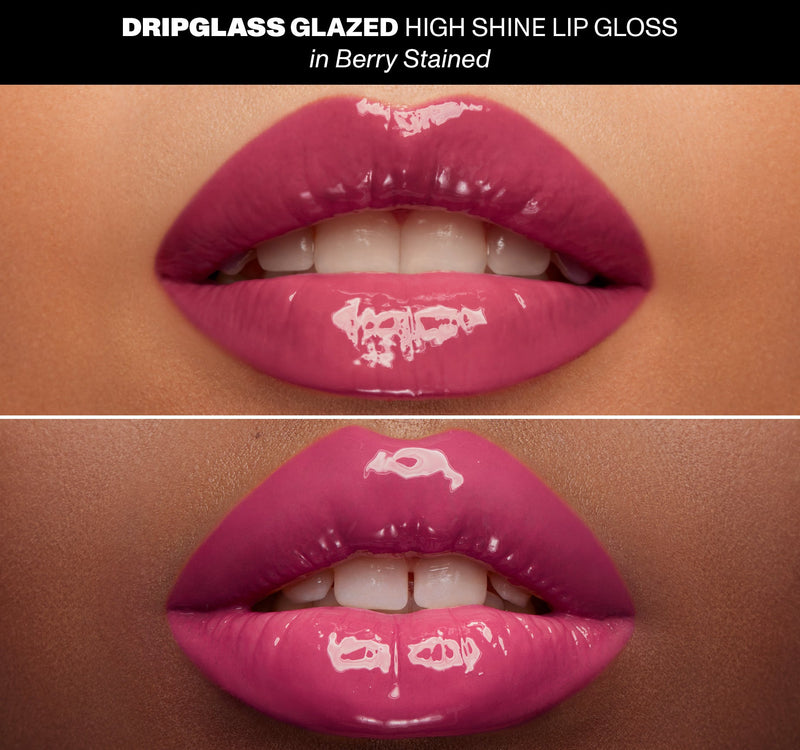 Dripglass Glazed High Shine Lip Gloss - Berry Stained - Image 4 out of 7