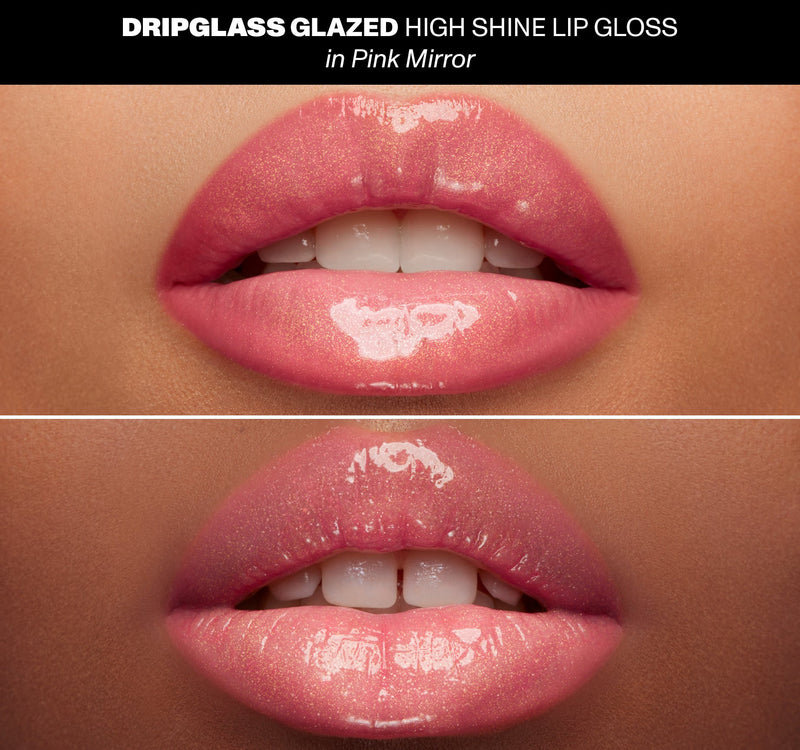 Dripglass Glazed High Shine Lip Gloss - Pink Mirror - Image 4