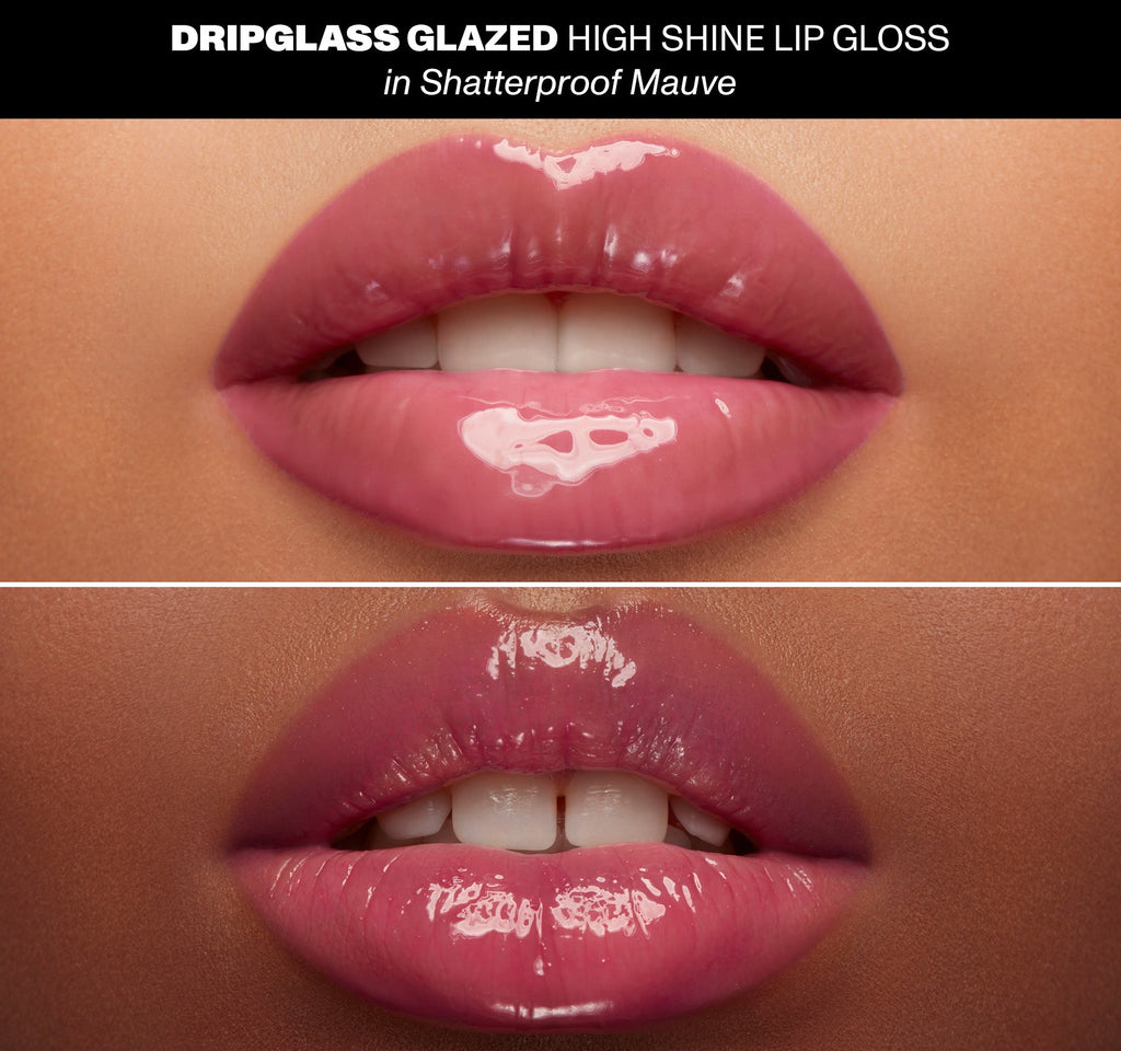 Dripglass Glazed High Shine Lip Gloss Shatterproof Mauve Morphe Eu 3340