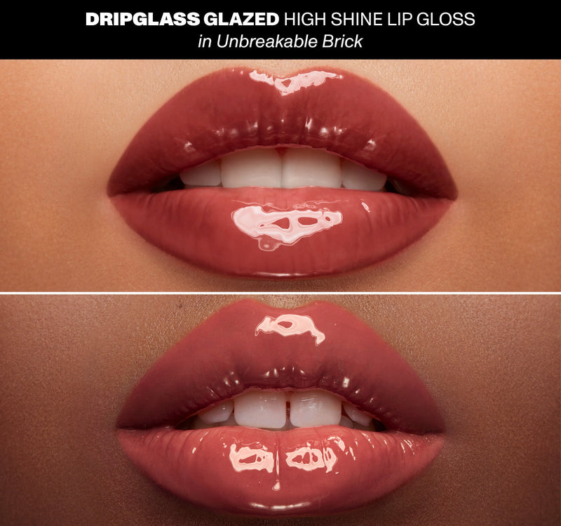 Dripglass Glazed High Shine Lip Gloss - Unbreakable Brick - Image 5 out of 7