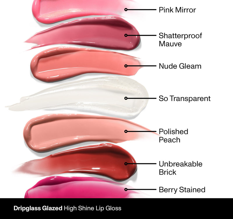 Dripglass Glazed High Shine Lip Gloss - Pink Mirror - Image 6