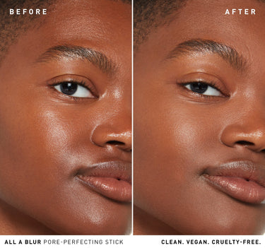 All A Blur Pore-Perfecting Stick - On-Figure Compare