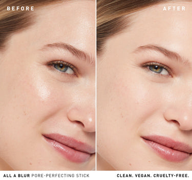 All A Blur Pore-Perfecting Stick - On-Figure 2 Compare