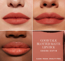 Good Talk Soft Matte Lipstick / Cocoa Cutie - On-Figure-view-3